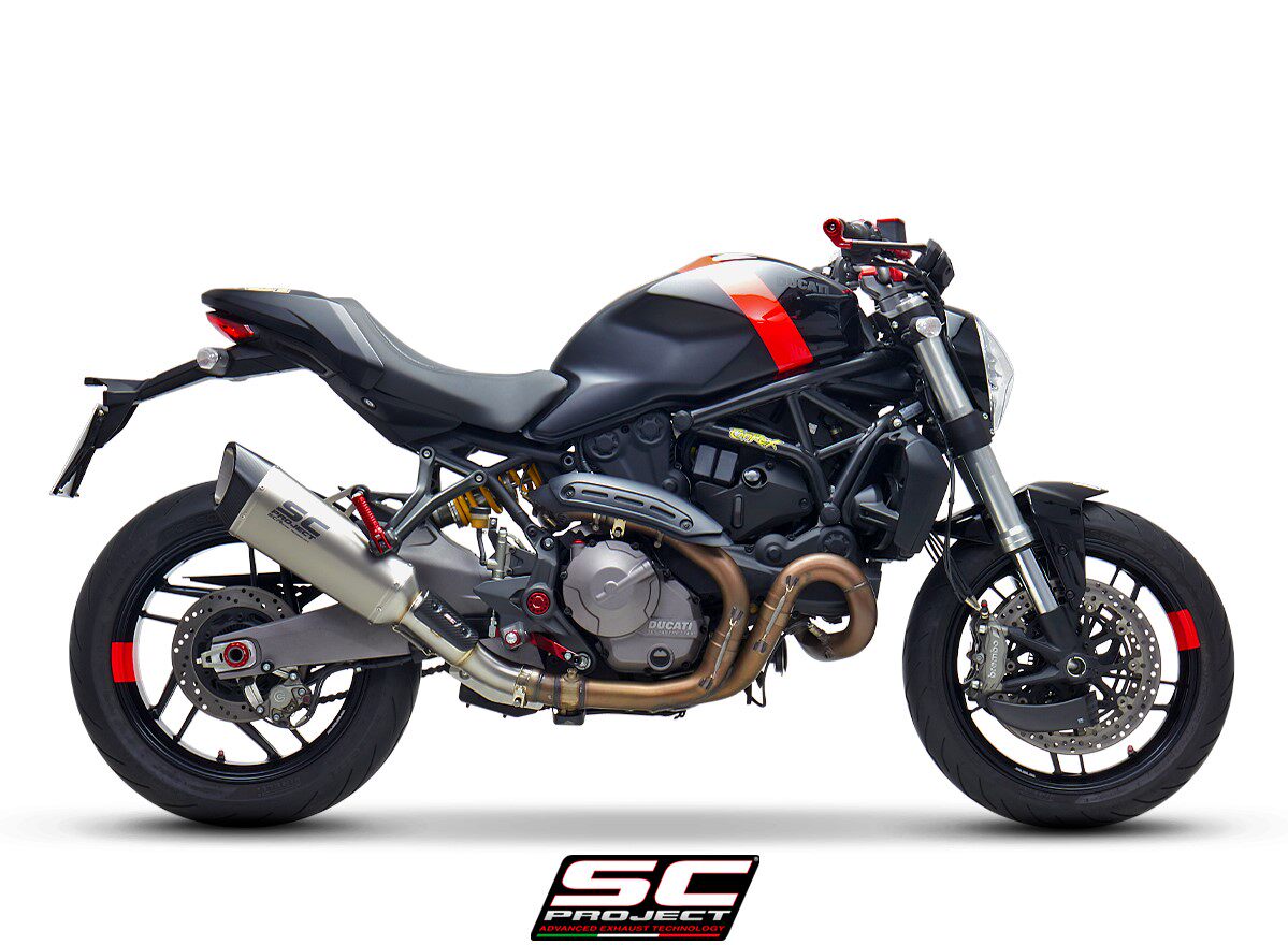 原装正版 sc排气 机车改装 杜卡迪 monster 怪兽821 单尾段系列