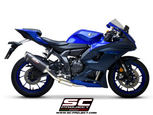 YAMAHA雅馬哈R7改裝 S系列全段系統(tǒng) SC1 意大利SCPROJECT排氣2022款