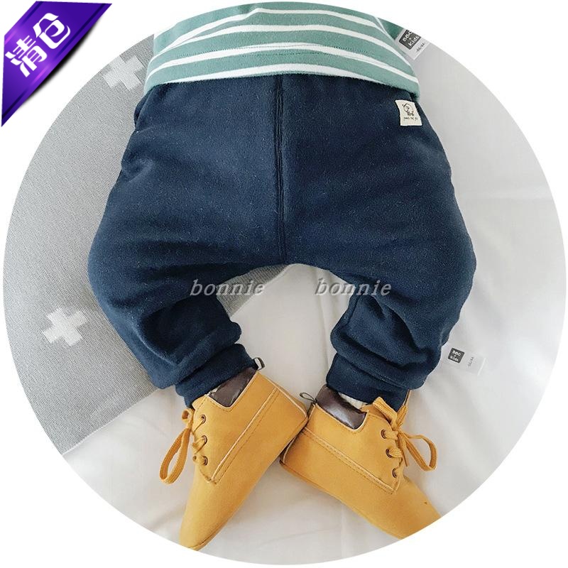 童装护肚加绒加厚儿童裤子