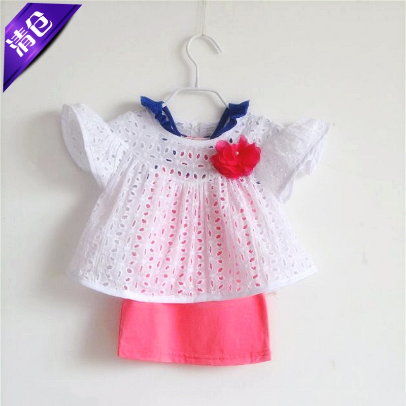 飞袖吊带背心立体甜美风娃娃衫