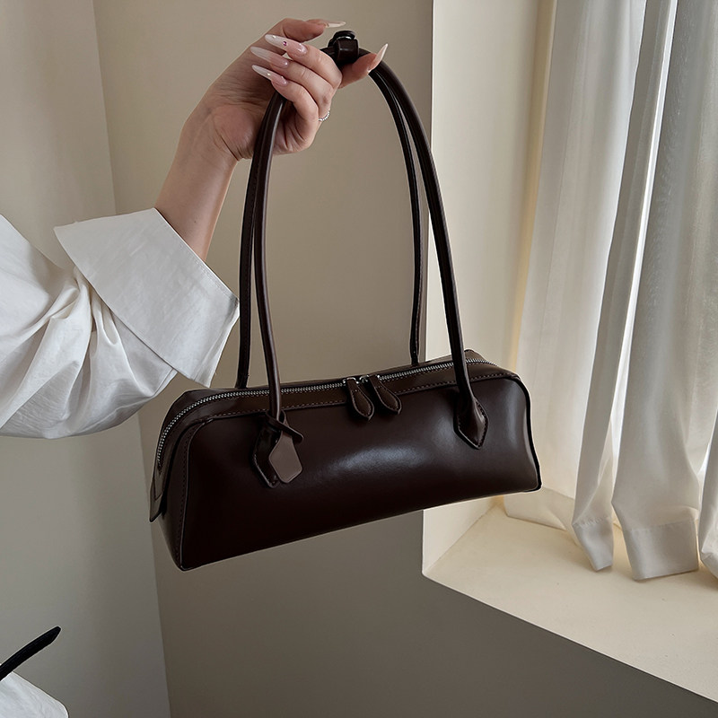 法式小众腊肠包复古腋下法棍包软皮女士手提包休闲通勤百搭单肩包,箱包皮具/热销女包/男包,腋下包,淘宝优惠券,粉丝福利购,淘宝优惠卷