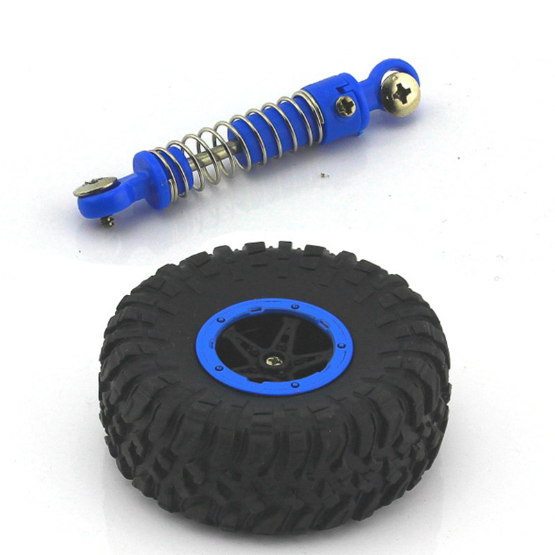 煌博\HB-1:18遥控越野车四驱车攀爬车避震器减震器轮胎空心轮配件