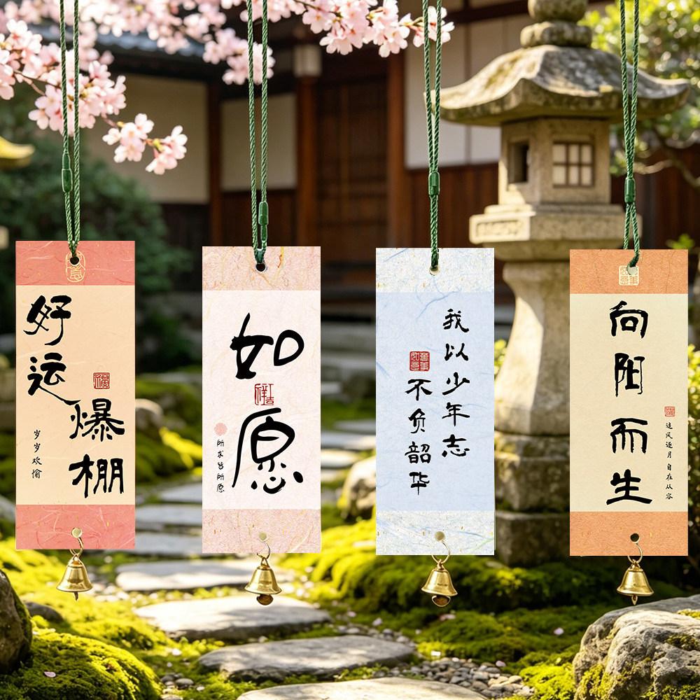 新中式小学生励志书签