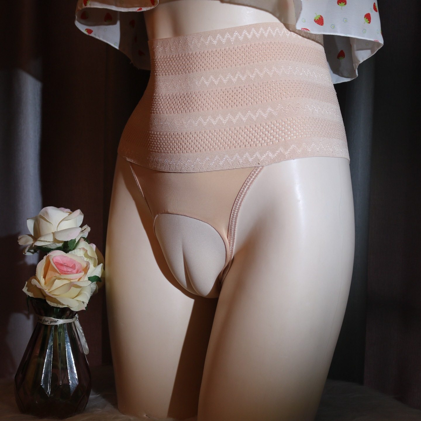 男变女反串男仆制服裤高腰紧身束腰伪娘隐藏jj假阴内裤紧身男娘裤,女士内衣/男士内衣/家居服,男三角内裤,淘宝优惠券,粉丝福利购,淘宝优惠卷