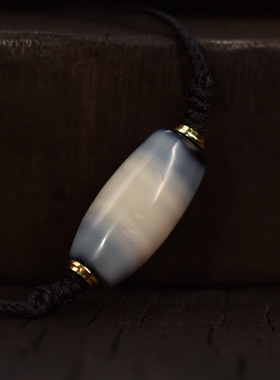 精品蓝沁缠丝一图一物可拉伸调节项链男女同款