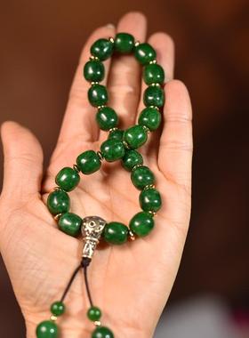 原创新中式女士干青手持佛珠念珠