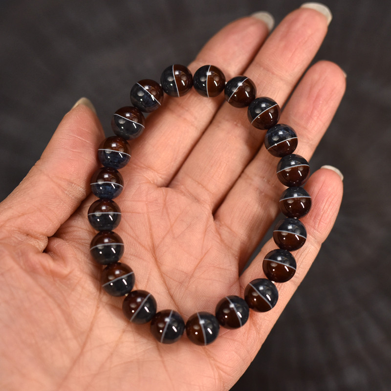 精品蓝沁渐变一线药师10mm单圈手串,饰品/流行首饰/时尚饰品新,手链,淘宝优惠券,粉丝福利购,淘宝优惠卷