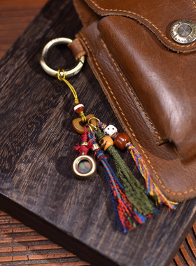 藏式包挂钥匙扣手机挂件男士女士情侣挂件包邮到家