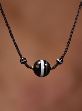 精品宽一线药师约19mm男女同款锁骨链可拉伸调节