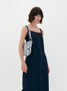 Lowclassic赵露思同款 手工编织休闲通勤循环再利用单肩包