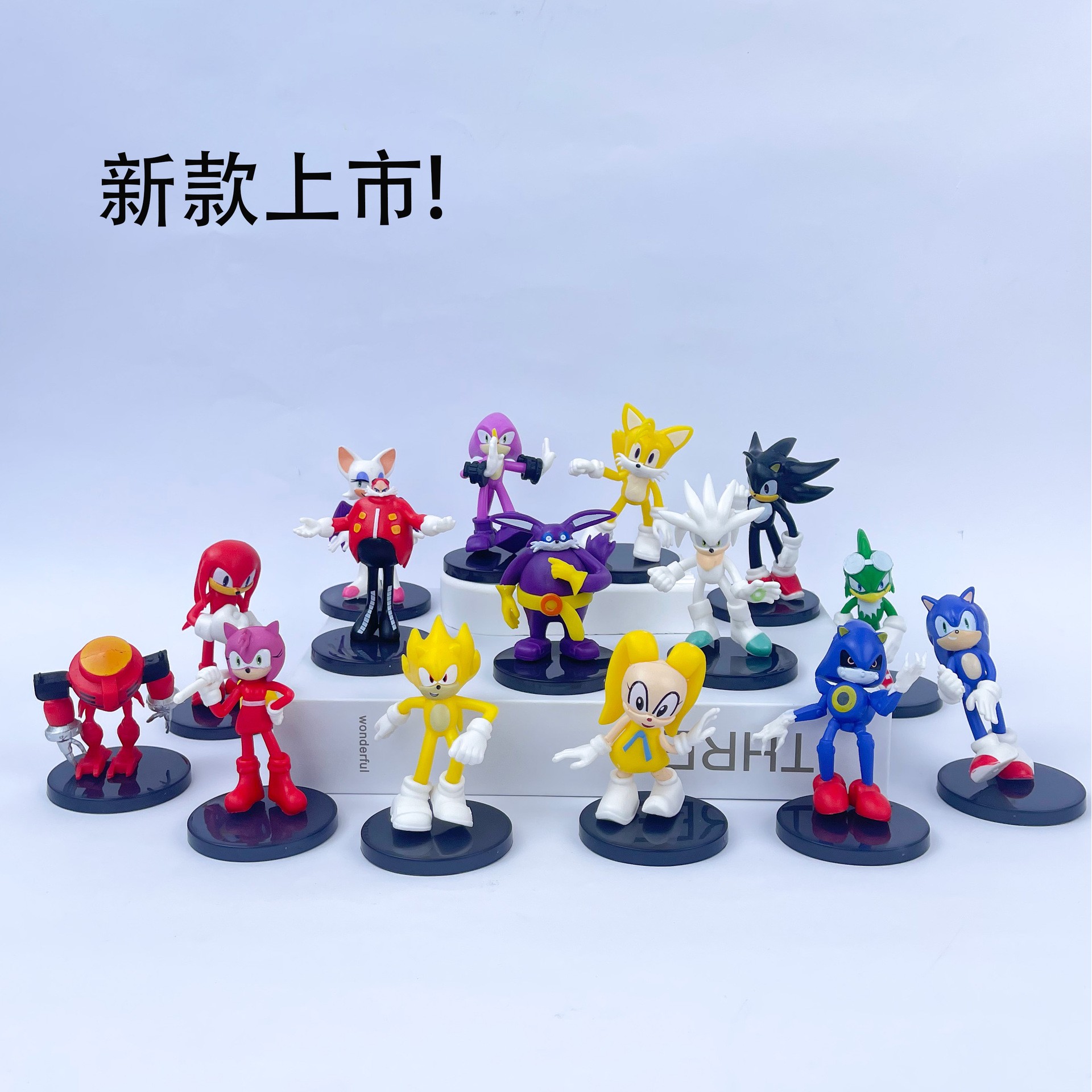 新刺猬索尼克手办超音鼠公仔玩具模型摆件人偶Sonic the Hedgehog