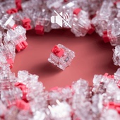 SOULCATxSPM荔枝轴静音线性轴煮粥音触底不肉定制轴体办公码 字