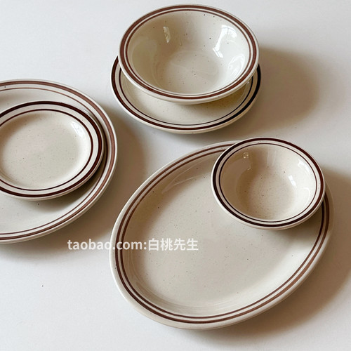 出口美式复古陶瓷套装