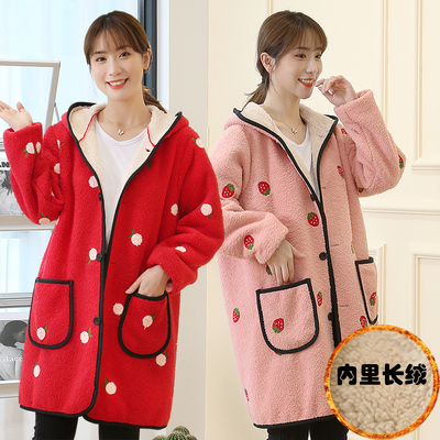 罩衣加绒加厚冬季小个子洋气
