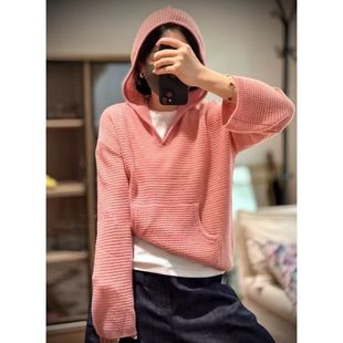 不退不换 顺丰 重磅重工设计师系列连帽毛衣 …2025新品 包邮