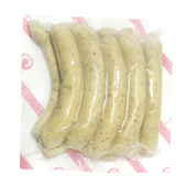 健士清真西餐食材图林根风味香肠500g一斤装 早餐德式 烧烤手抓饼