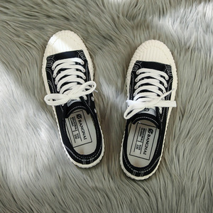 韩版百搭港风丑布鞋