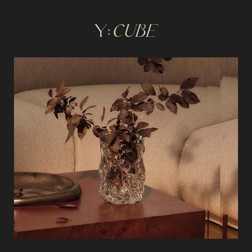现货Y:CUBE丹麦进口Ferm Living Virelle客厅卧室玻璃礼物摆花瓶