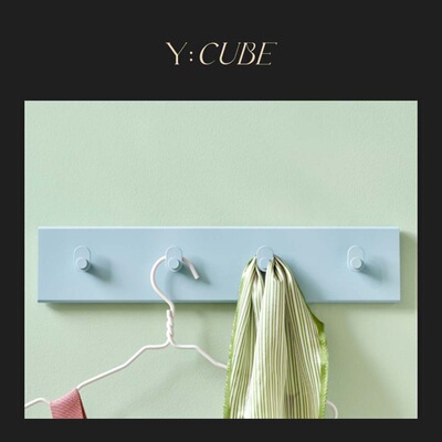 现货Y:CUBE丹麦进口Montana Coat Racks彩色4颗卧室挂衣挂帽杆