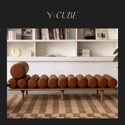 现货Y:CUBE意大利进口Tacchini Five to nine客厅书房休闲沙发榻