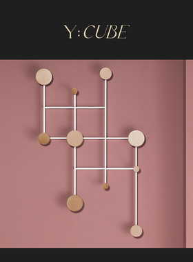 Y:CUBE德国进口DANTE goods and bads Memoir衣架装饰挂钩