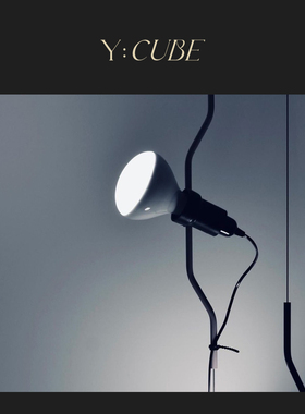 现货Y:CUBE意大利Flos Parentesi落地灯客厅卧室床头调光画廊灯具