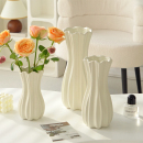 高级感简约陶瓷花瓶电视柜桌面摆件家居饰品客厅插花干花鲜花水养