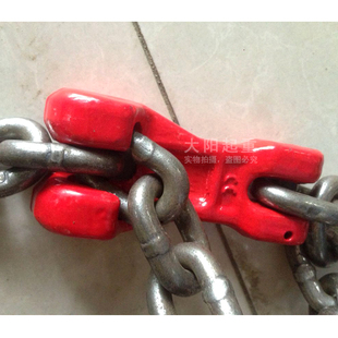 起重链条调节器吊索具可调节长度配件组合羊角链条调节器连接扣钩