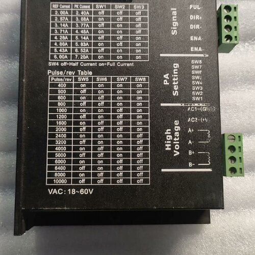 议价国产86步进驱动器2H86B Micrstep Driver