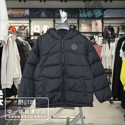 李宁羽绒服男子2025冬季新款