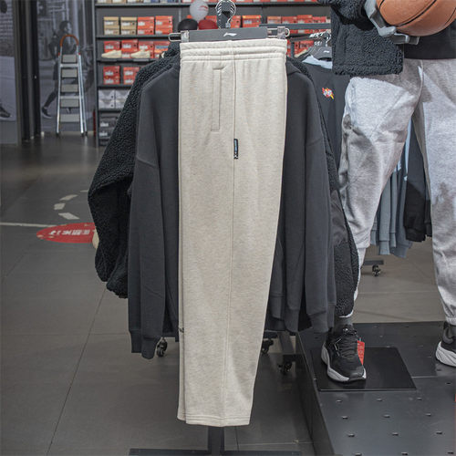 李宁运动裤男2024春季新款