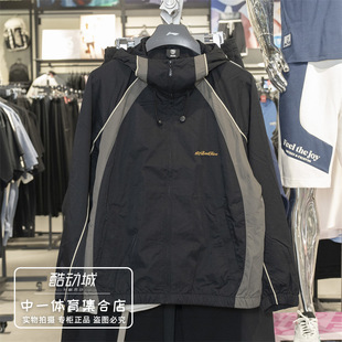 李宁反伍少不入川x1807联名运动风衣男2025秋新款梭织外套AFDVH87