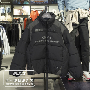 保暖鸭绒外套上衣AYMV257 新款 李宁羽绒服男x LPL联名系列2025冬季