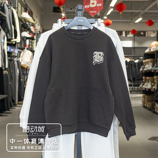 潮流宽松套头衫 反伍BADFIVE时尚 AWDV031 新款 李宁卫衣男子2025春季