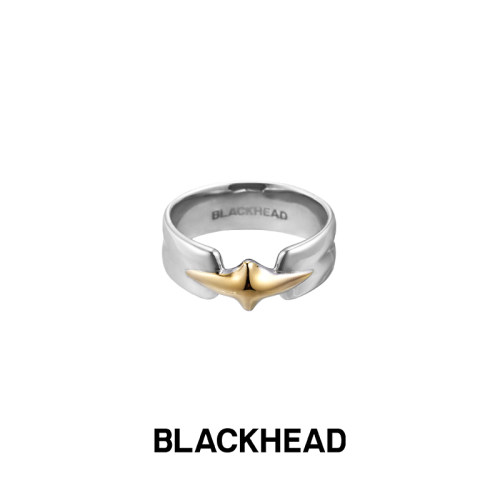 BLACKHEAD情侣芒星装饰戒指