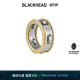 黑头手摇鼓戒指朋克个性 BLACKHEAD 展轩同款