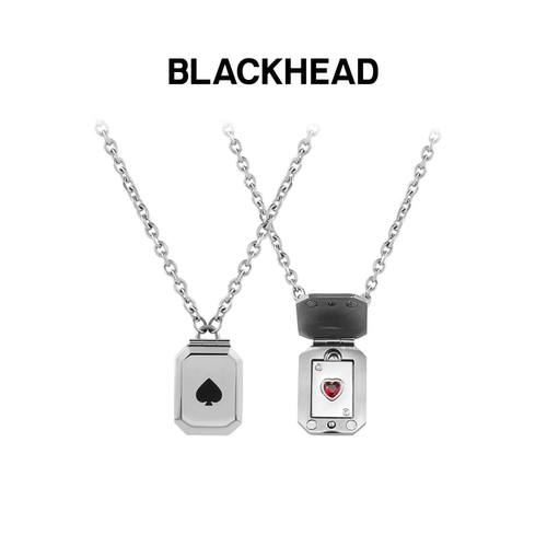 BLACKHEAD情侣新款爱心项链