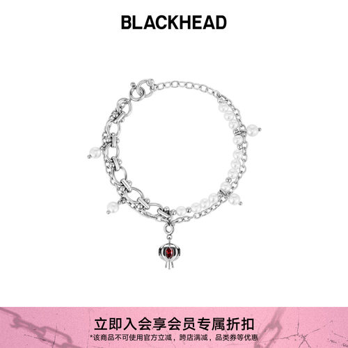 黑头坏石榴珍珠手链新款