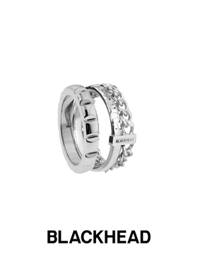 blackhead男女同款316钢组合戒指