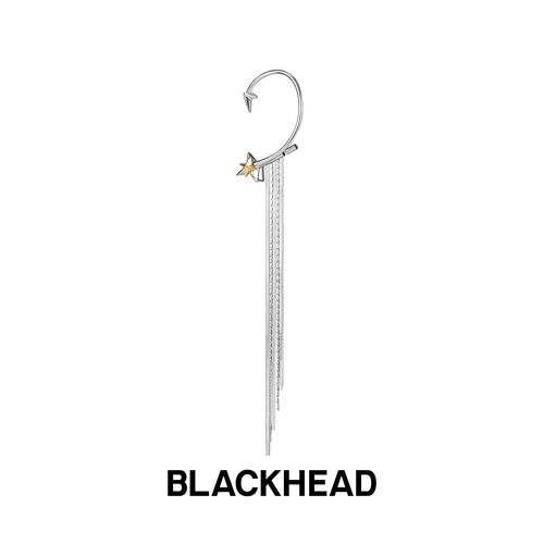 BLACKHEAD星星流苏耳挂