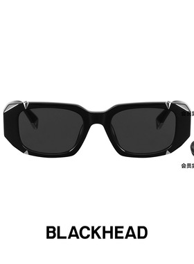 【周深同款】 BLACKHEAD/黑头板材墨镜宽腿显瘦太阳镜防紫外线