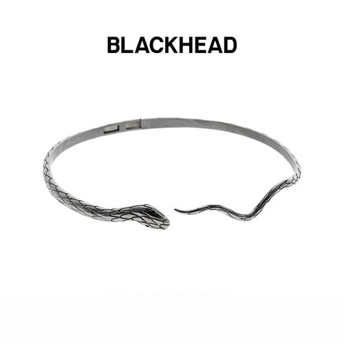 blackhead蛇形开合项圈明星同款