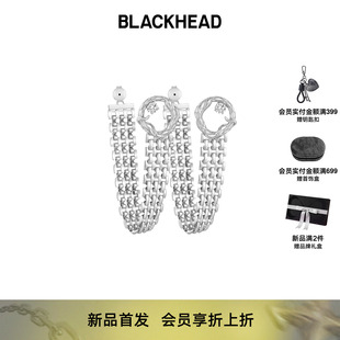 ［程潇 同款］BLACKHEAD/黑头新款职场新魔法系列蛇环表带耳环
