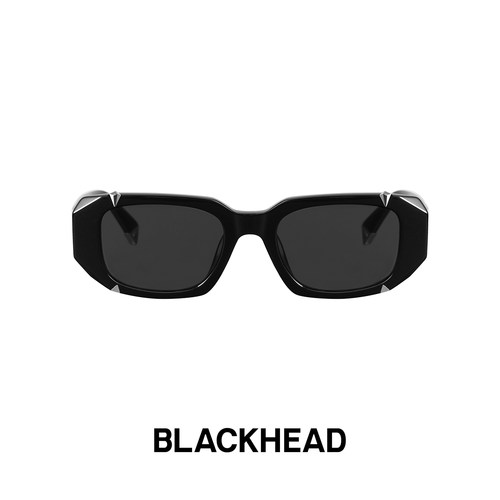 【周深同款】 BLACKHEAD/黑头板材墨镜宽腿显瘦太阳镜防紫外线