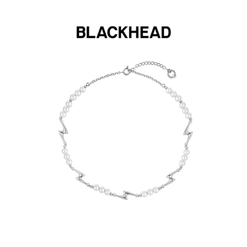 blackhead通用闪电仿珍珠项链