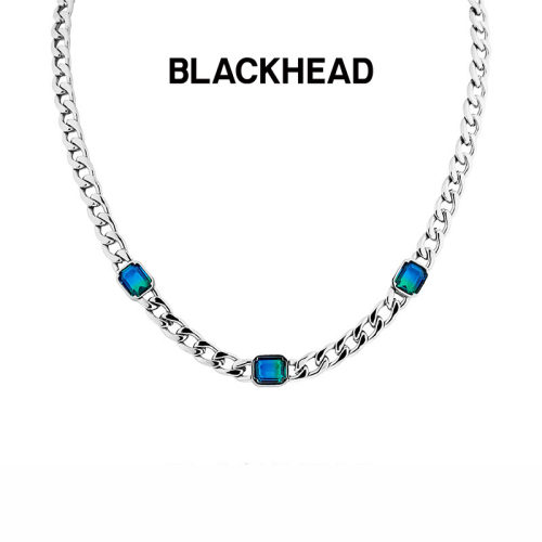 /黑头项链blackhead渐变碧玺