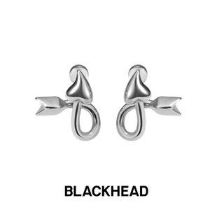 BLACKHEAD 黑頭心動狙擊箭矢纏繞耳釘情侶送禮七夕 李晟同款