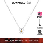 BLACKHEAD 黑头钛钢向日葵花朵项链夏天配裙子 项链520送礼礼物