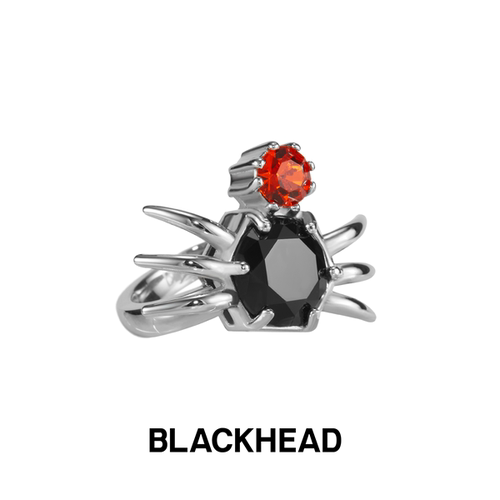 BLACKHEAD万圣节蜘蛛戒指