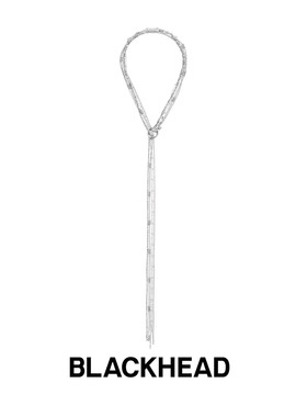 BLACKHEAD/黑头新月骑士系列新月骑士串珠项链原创设计新年